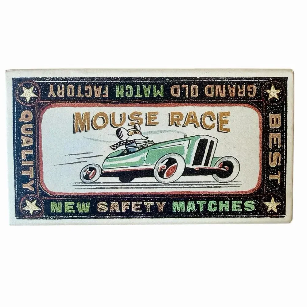 Maileg Spring Big Brother Mouse in Matchbox RARE Brand New In Box!